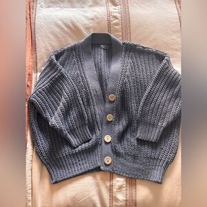 Babaa No 18 Cardigan Midnight Ocean EUC
